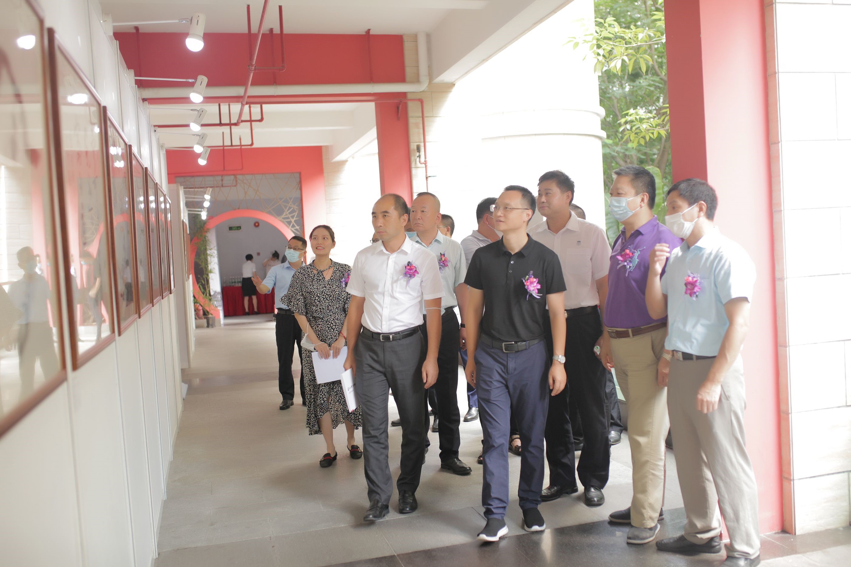 沙頭街道紀工委：舉辦“翰墨繪清廉”廉潔書畫展