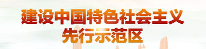 建設中國特色社會主義先行示范區